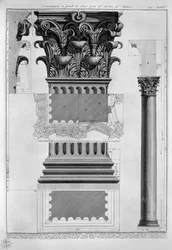 Large Demonstration of Some Parts of the Portico of the Pantheon
